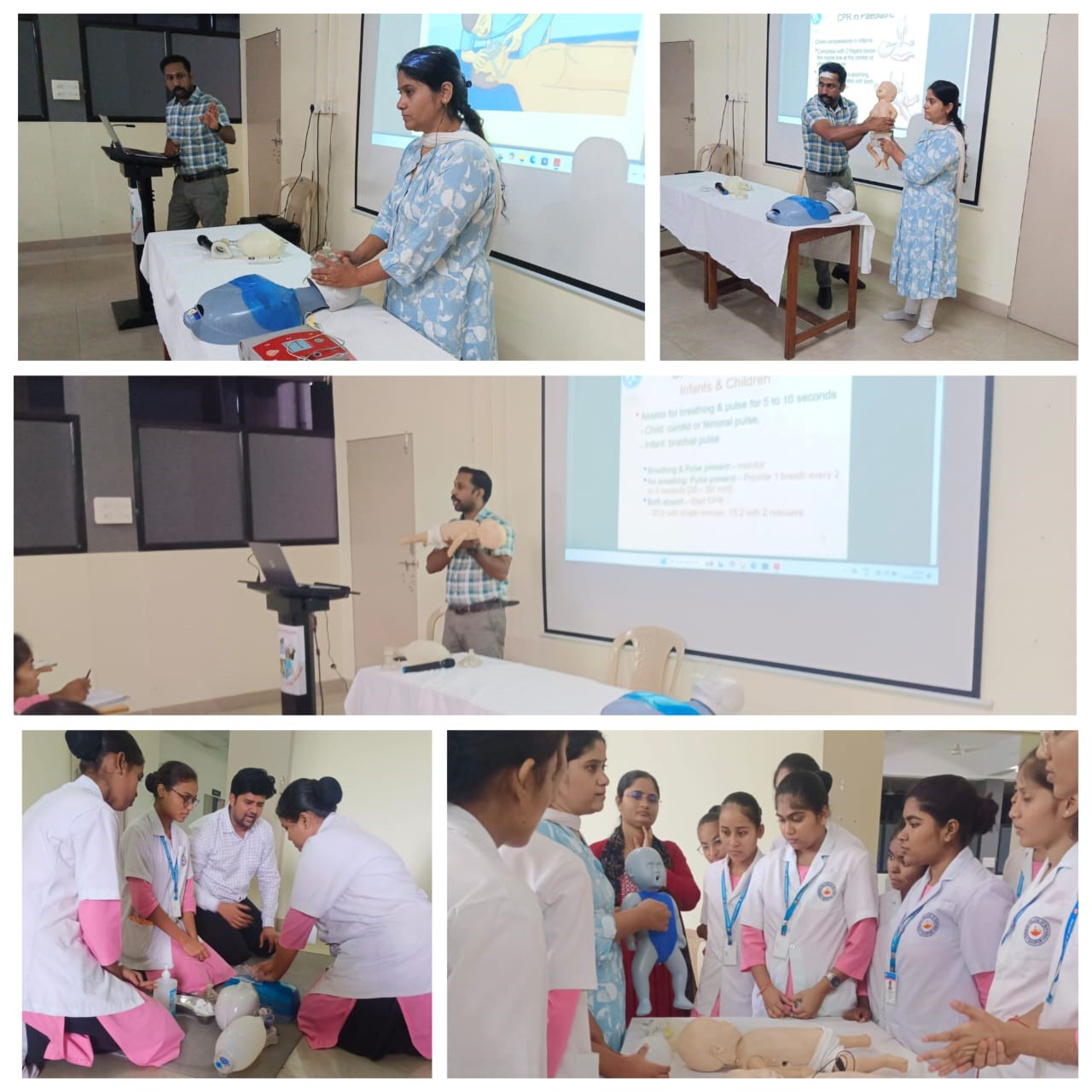 IRCF-BCLS Workshop Conducted for Other Nursing College
